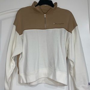 Champion half zip sweatshirt